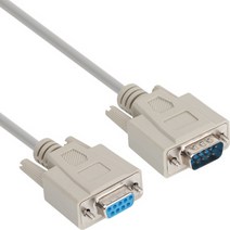 시리얼연장케이블 1.8m 9핀 암수 NULL MODEM 넷매이트NMC-SFM18