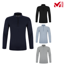 밀레 S/S 남자 일상생활과 등산에 겸용으로 입을만한 시원하고 편안한 티셔츠가 필요하다면! 남자 기능성 집업 티셔츠 / PAUL0317