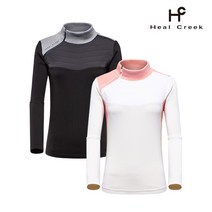 [힐크릭] (여성)하이브리드 패딩 풀오버 니트_1HCSWW8802