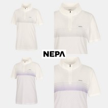 [네파] 23년 S/S 여성 헥사곤 반팔 집업 티셔츠 (2색상) - 7J45407
