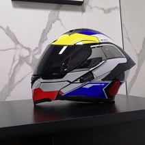 쇼에이 헬멧 풀페이스 시스템 오픈페이스 클래식 agv 오토바이 헬멧 모듈러 플립 업 더블 바이저 풀페이스, 13 b6
