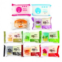 때비누 모음 샤워 한방 목욕 빨래 바디스크럽, 삼백초 때비누