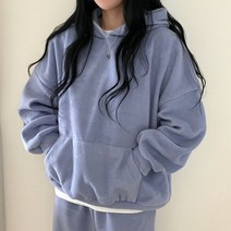 NewCare여성 후드 후리스 조거 세트 여성 트레이닝복 세트