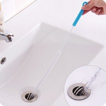 가정용 하수구 배관 막힘 뻥 71 cm 확장 하수도 청소 브러시 파이프 준설 도구 배수구 뱀 주방 욕실 싱크, 01 color random, 01 Random Color