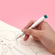 무 모양 연필캡 3p 18개 세트 몽당연필 홀더 지우개 겸용 초등학교 유치원 생일 답례품