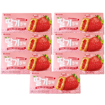 롯데제과 딸기 쿠키, 230g, 7개