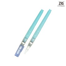 지그 워터브러쉬 평 6mm/물붓/수채화붓/캘리그라피펜, ZIG-WSBR-L04-J