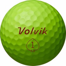 Volvik PGA 투어 골프공 그린 스몰