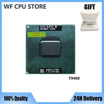 인텔 코어 2 듀오 T9400 SLB46 AYY 2.5 GHz 듀얼 스레드 CPU 프로세서 6M 35W 소켓 P, 상세내용표시