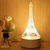 인테리어 조형물 무드등 램프 해파리 곰돌이 머리맡, L