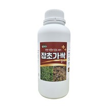 농사친구 천연 잡초 관리 잡초가싹 플러스 친환경 식물 추출 잡초 제거제, 1L, 1병