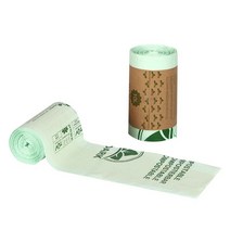 이케아 분리수거함 재활용 50l 가정용 2550 주방 퇴비화 봉투 분해성 쓰레기 봉투 환경 보호 생분해 성 쓰레기 봉투, 연한 초록색, 75x55cm, 150만