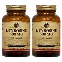 솔가 L-티로신 500mg 베지터블 캡슐 글루텐 프리 비건, 100개입, 2개