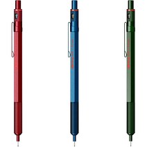 로트링 600 샤프 0.5mm / 뉴컬러 / 심경도계 장착 / 미끄럼방지 / 무광 올메탈 바디 / 클래식한 디자인, 블루