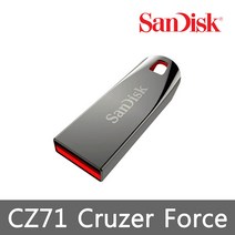 샌디스크 Cruzer Force CZ71 USB메모리 단자노출형, 64GB