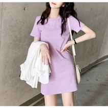 셀러허브 여성패션 [오노마] ONM 여성 반팔원피스 5컬러 1P 데일리 파스텔 여름 치마