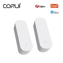 전문가용 CORUI-Tuya 스마트 지그비 진동 센서 라이프 앱 알림 감지 경보 시스템 게이트웨이 필요, 한개옵션0