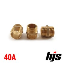 국산 신주 닛불 40A / 신주 니플 소켓 니블 닛블 배관 자재 연결, 1개