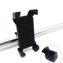 자전거 핸드폰거치대 1P 블랙 스마트폰홀더 나사고정형 라이딩