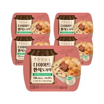 [랭킹닭컴] 맛있닭 다이어트 한식도시락 4종 5팩 구성, 03_시래기 강된장밥 5팩