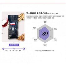 [가배인] [기획전] 500g 맛있는원두 코스타리카 따라주 SHB, 홀빈