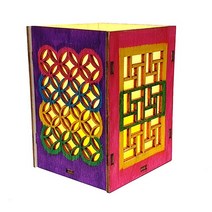 장식 나무DIY 테이블 등 만들기, 조명등 촛불