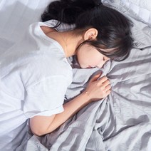 여름 얇은 이불 냉감 인견필 홑이불 그레이 더블퀸 캠핑 낮잠, 단품