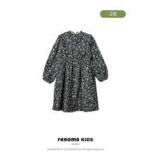이랜드 [레노마키즈]플라워 허리 고무줄 프릴 원피스(안감 있어요) R2241O600_ 청주점