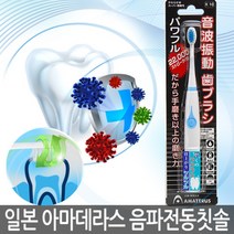 아마데라스 음파진동칫솔 블루 분당22000 회전, 제품선택:아마데라스 음파진동칫솔_블루