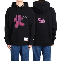 [메종미하라야스히로] 미하라야스히로 22FW 블랙 베어 후드 스웨트셔츠 A09HD712 B
