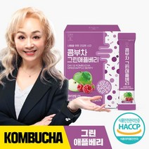 [참앤들황토농원] 데이앤 콤부차 그린애플베리 5g 30포 1박스, 없음