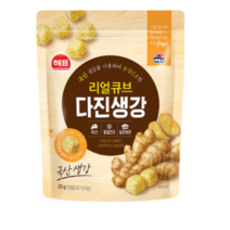 해표 리얼큐브 다진생강, 2개, 23g