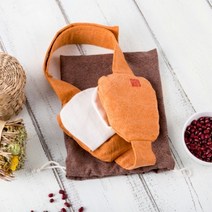 [갓샵] 턱관절 황토 팥 찜질팩 온열 찜질 팩 주머니, 옵션선택, 수입팥, 수입팥