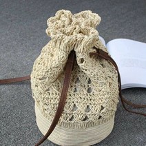 에이치플러스몰 휴가 바닷가 패션 신혼여행 가방 준비 라탄 크로스백