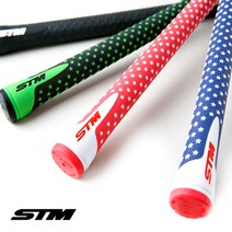 [STM] S1 PROTOTYPE 프로토타입 골프 립 라운드 그립 4color49g, 블랙 그린(립)