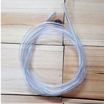 PVC튜브 (내경5mm 외경7mm 길이1m) 비닐관 투명비닐관 투명비닐호스