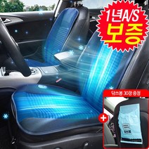 더쎈 10팬 쿨링시트 쿨링방석 12V용 24V용 승용차 화물차 트럭 버스, 10팬 쿨링시트24V(화물차/트럭/버스)+사은품증정