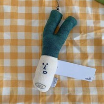 대파인형열쇠고리 키링 체인 커플템 선물 펜덴트, AA
