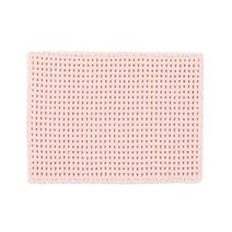 발 매트 러그 센코 플렉시블 목욕 약 45 x 60cm 베이지 흡수 속건 와플 반죽 컴팩트하게 접을 수 있는 67639, 핑크/66