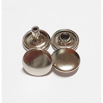 20SET 양면징 가시메 리벳 알 5mm~ 13mm, 니켈(은색)