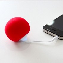 [천삼백케이] [로고마크] AUDIO DOCK - 포터블 도킹스피커, 연두(Green)