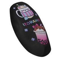 전기자전거 시트 커버 배터리 신 국표 전동차 앉다 안장 여름 레쉬 배기 통용, M사이즈 곰돌이