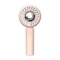 휴대용선풍기 electric handheld fan 2000mah usb 충전식 미니, k-109-핑크