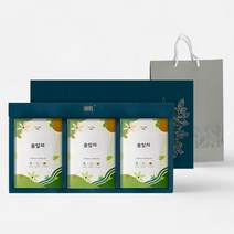 솔잎차 티백 국내산 솔잎 pine tea 사무실 회사 차 솔차 소나무잎 선물 세트 명절 추석 설날 차선물, 6박스, 20티백*3