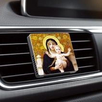 성화 액자 차량방향제 감성디퓨저 자연향기 명품 천연, 순향_The Madonna of the Lilies