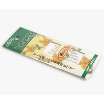 일본 크로바 비즈 자수 바늘 얇은형 퀼트 프랑스자수