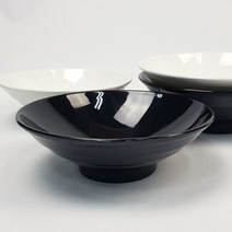 업소용 멜라민 해물 짬뽕 중 흑색 BB 면기 우동 대접, 업소용멜라민 해물짬뽕 대 흑색