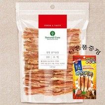네츄럴코어 천연간식 애견간식 사사미 + 만도 스페샬 푸드 4p 증정, 1개, 03치킨스틱40g (유통기한 23/8/15)