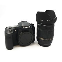 캐논 EOS 80D + 시그마18-250mm렌즈 64G메모리 풀 패키지 DSLR중고카메라