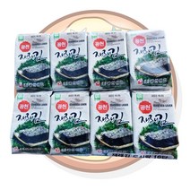 광천원김 재래 도시락김(16개입)x4, 단품, 단품